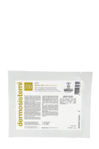 Botox Like Gold Eye Patch [Patch anti-aging occhi ai peptidi biomimetici]